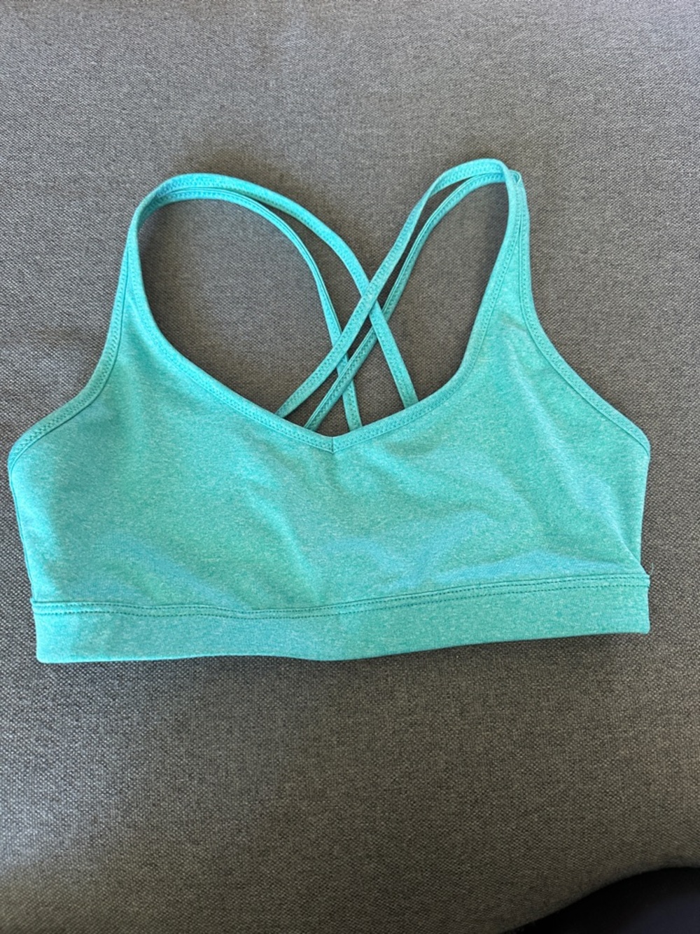 GAP Teal Cross-Back Sports Bralette